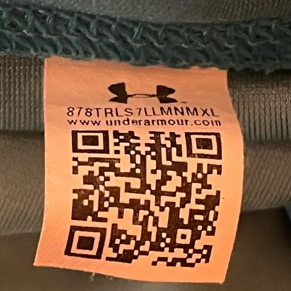 Under Armour EUC Compression Heat Gear Teal and Blue Leggings. Women’s size XL - Picture 12 of 13